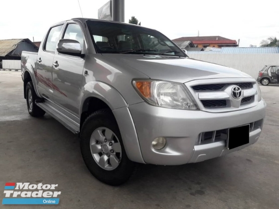 2008 TOYOTA HILUX DOUBLE CAB 2.5G (AT)