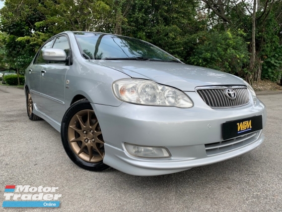 2007 TOYOTA ALTIS 1.8 G (A) LEATHER SEAT CONFIRM MAKE TRUE YEAR