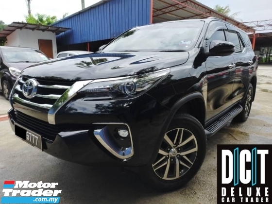 2018 TOYOTA FORTUNER 2.7 SRZ 4X4 PETROL (A) UNDER WARRANTY UNTIL 2023 TRUE YEAR MADE 2018 FULL SERVICE RECORD PUSH START BUTTON
