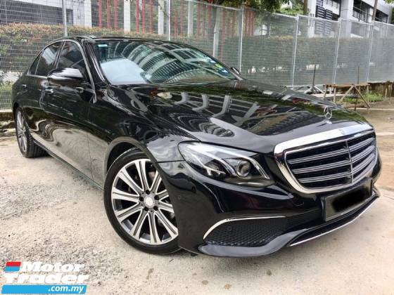 2017 MERCEDES-BENZ E-CLASS E250 2.0 Exclusive Sedan (TRUE YEAR MAKE)(UNDER WARRANTY)(LOW MILEAGE)(ONE OWNER)