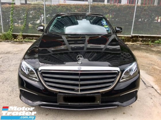 2017 MERCEDES-BENZ E-CLASS E250 2.0 Exclusive Sedan (TRUE YEAR MAKE)(UNDER WARRANTY)(LOW MILEAGE)(ONE OWNER)