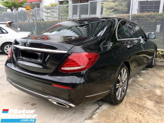 2017 MERCEDES-BENZ E-CLASS E250 2.0 Exclusive Sedan (TRUE YEAR MAKE)(UNDER WARRANTY)(LOW MILEAGE)(ONE OWNER)