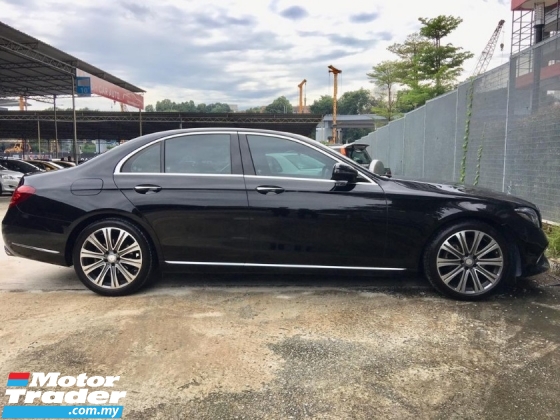 2017 MERCEDES-BENZ E-CLASS E250 2.0 Exclusive Sedan (TRUE YEAR MAKE)(UNDER WARRANTY)(LOW MILEAGE)(ONE OWNER)