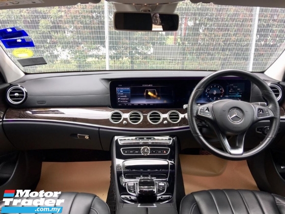 2017 MERCEDES-BENZ E-CLASS E250 2.0 Exclusive Sedan (TRUE YEAR MAKE)(UNDER WARRANTY)(LOW MILEAGE)(ONE OWNER)