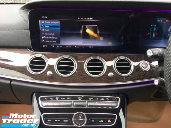 2017 MERCEDES-BENZ E-CLASS E250 2.0 Exclusive Sedan (TRUE YEAR MAKE)(UNDER WARRANTY)(LOW MILEAGE)(ONE OWNER)