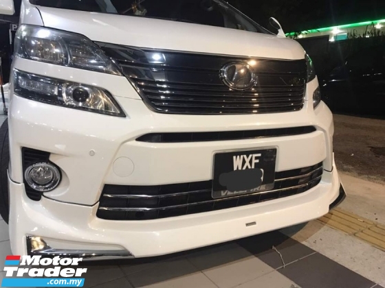 toyota vellfire anh20 2008 convert to 2012 facelift front bumper bodykit Exterior & Body Parts > Car body kits