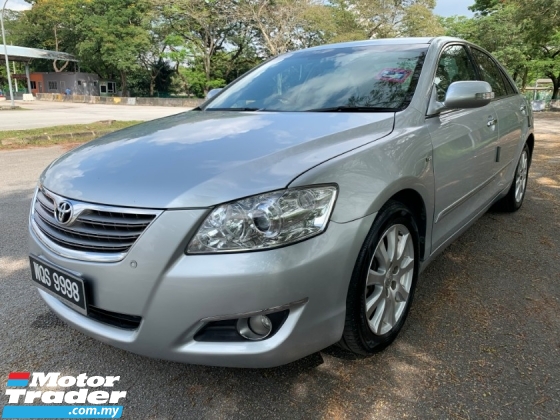 2008 TOYOTA CAMRY 2.4 V (A) FULL SERVICE RECORD PREVIOUS CAREFUL OWNER ORIGINAL LEATHER SEAT TIPTOP CONDITION VIEW TO CONFIRM
