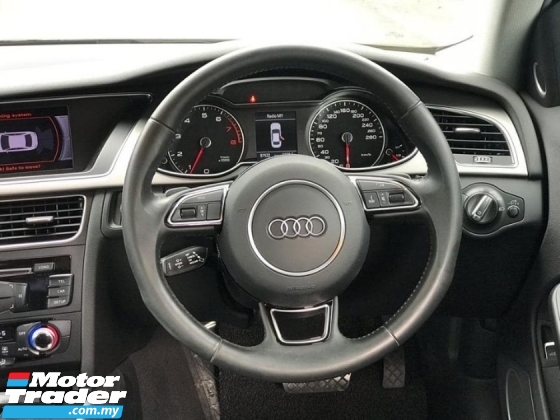 2015 AUDI A4 1.8 TFSI NEW FACELIFT ORIGINAL PAINT ONE LADY OWNER 99%LIKE NEW CAR MUCH BUY