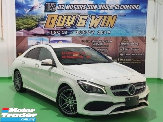 2017 MERCEDES-BENZ CLA 2017 MERCEDES BENZ CLA180 1.6 AMG FACELIFT TURBO UNREG JAPAN SPEC CAR SELLING PRICE ONLY RM 188000