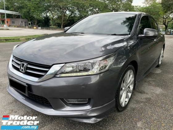 2015 HONDA ACCORD 2.4 i-VTEC VTi-L (A) Paddle Shift Full Set Bodykit Director Owner Original Leather Seat TipTop Condition View to Confirm