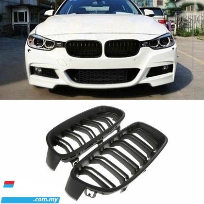 BMW 3SERIES 5SERIES E60 E90 F30 F10 M3 FRONT GRILL GLOSSY BLACK BODYKIT Exterior & Body Parts > Car body kits