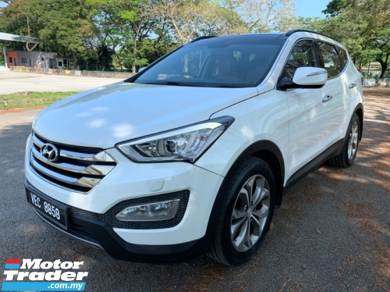 2015 HYUNDAI SANTA FE 2.2 (A) CRDi Turbo 2015 Premium 1 Owner Only Panoramic Sunroof TipTop Condition View to Confirm