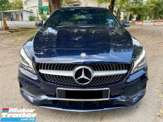 2017 MERCEDES-BENZ CLA 200 AMG FACELIFT CBU IMPORT BARU = TIP TOP CONDITION = LOW MILEAGE= FULL SERVICE RECORD MBM= YES YEAR END SALE= PUCHONG DEALER