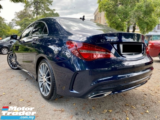 2017 MERCEDES-BENZ CLA 200 AMG FACELIFT CBU IMPORT BARU = TIP TOP CONDITION = LOW MILEAGE= FULL SERVICE RECORD MBM= YES YEAR END SALE= PUCHONG DEALER