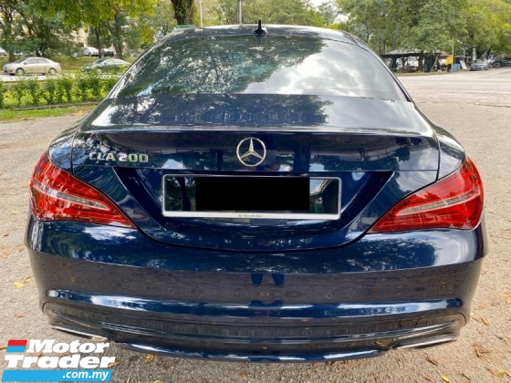 2017 MERCEDES-BENZ CLA 200 AMG FACELIFT CBU IMPORT BARU = TIP TOP CONDITION = LOW MILEAGE= FULL SERVICE RECORD MBM= YES YEAR END SALE= PUCHONG DEALER