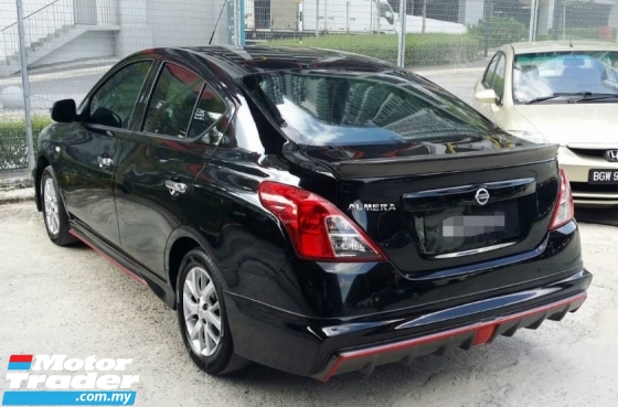 2016 NISSAN ALMERA 1.5VL CVT NISMOKIT FULL SPEC FACELITE (TRUE YEAR MAKE)(ONE OWNER)(2 YEAR WARRANTY)(LOW MILEAGE)