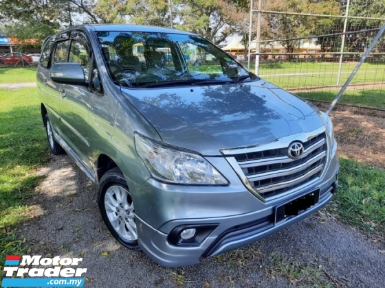 2014 TOYOTA INNOVA 2.0G (AT) TIP TOP CONDITION