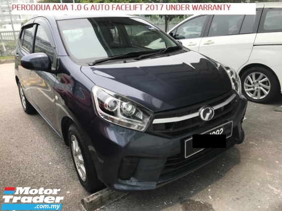 RM 26,888  2017 PERODUA AXIA 1.0 Advance Auto Under Warra