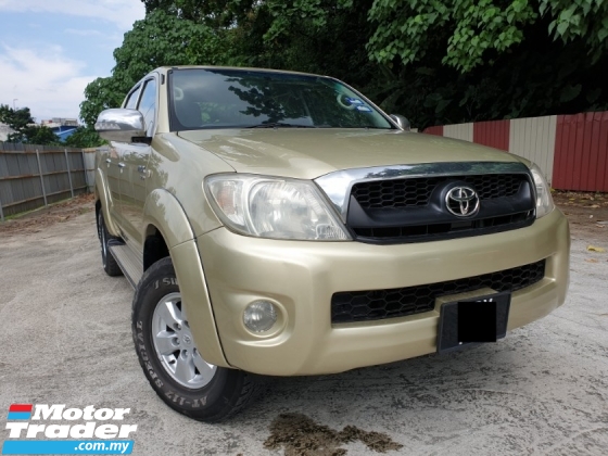 2008 TOYOTA HILUX DOUBLE CAB 2.5G (AT) WELL MAINTAIN NICE CONDITION