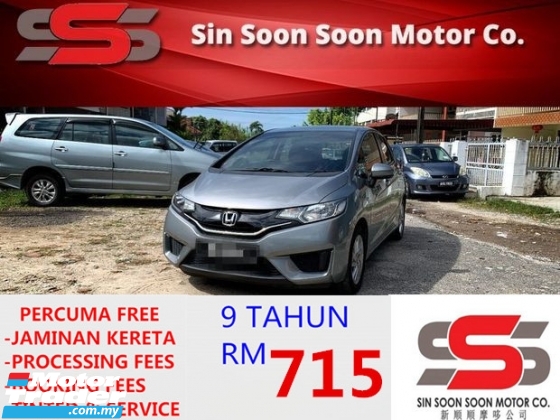2014 HONDA JAZZ 1.5 V PREMIUM FULL Spec BLACKLIST CAN LOAN(AUTO)2014 Only 1 LADY Owner, 93K Mileage, TIPTOP withDVD