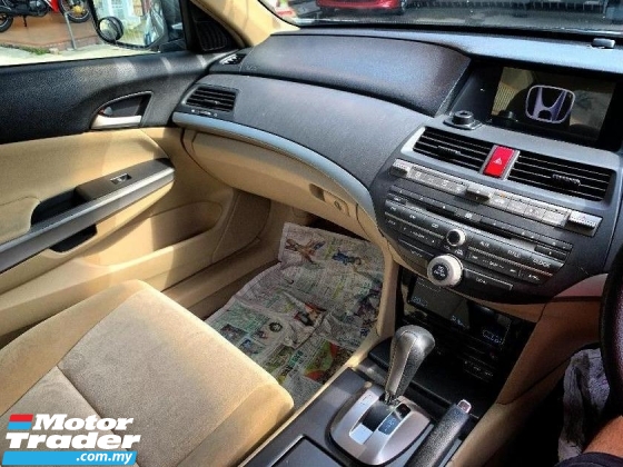 2010 HONDA ACCORD 2.0 VTI-L I-VTEC PREMIUM FULL SPEC BLACKLIST BOLE LOAN(AUTO)2010 Only 1 UNCLE Owner, 93K MILEAGE, with DVD,GPS&REVERSE Camera HONDA TOYOTA NISSAN MAZDA PERODUA MYVI AXIA VIVA ALZA SAGA PERSONA EXORA ERTIGA VIOS YARIS ALTIS CAMRY VELLFIRE CITY ACCORD CIVIC