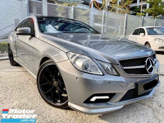 2010 MERCEDES-BENZ E-CLASS E250 CGI BLUE EFFICIENCY COUPE AMG SPORT(TRUE YEAR MAKE)(LOW MILEAGE)(ONE OWNER)(2 YEAR WARRANTY)