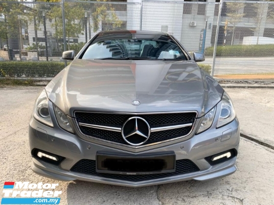 2010 MERCEDES-BENZ E-CLASS E250 CGI BLUE EFFICIENCY COUPE AMG SPORT(TRUE YEAR MAKE)(LOW MILEAGE)(ONE OWNER)(2 YEAR WARRANTY)