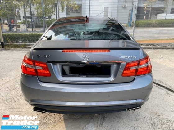 2010 MERCEDES-BENZ E-CLASS E250 CGI BLUE EFFICIENCY COUPE AMG SPORT(TRUE YEAR MAKE)(LOW MILEAGE)(ONE OWNER)(2 YEAR WARRANTY)