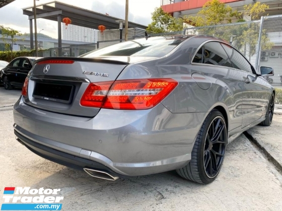 2010 MERCEDES-BENZ E-CLASS E250 CGI BLUE EFFICIENCY COUPE AMG SPORT(TRUE YEAR MAKE)(LOW MILEAGE)(ONE OWNER)(2 YEAR WARRANTY)