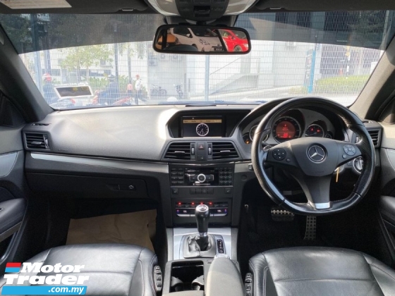 2010 MERCEDES-BENZ E-CLASS E250 CGI BLUE EFFICIENCY COUPE AMG SPORT(TRUE YEAR MAKE)(LOW MILEAGE)(ONE OWNER)(2 YEAR WARRANTY)