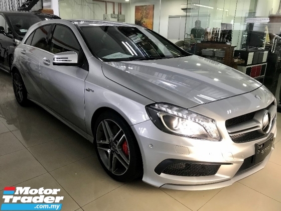 2014 MERCEDES-BENZ A45 AMG 4MATIC 2.0 UNREGISTERED FULL LEATHER PRE CRASH