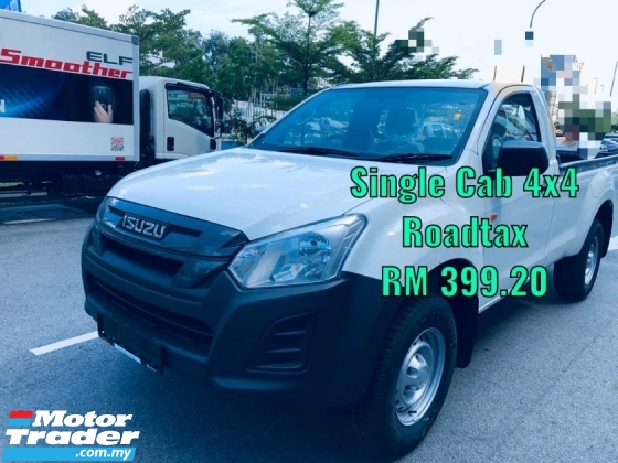 2019 Isuzu 2019 Dmax 1.9 Manual 4x4  Single Cab 2 Seater - Feb 2020 Stock Clearance