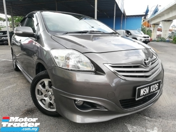 2009 TOYOTA VIOS 1.5E (AT) 1-OWNER FULL SEREVICE RECORD TRD BODYKIT