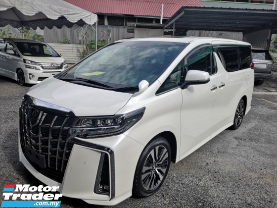 2018 TOYOTA ALPHARD Toyota Alphard SC With Sunroof And Roof TV.