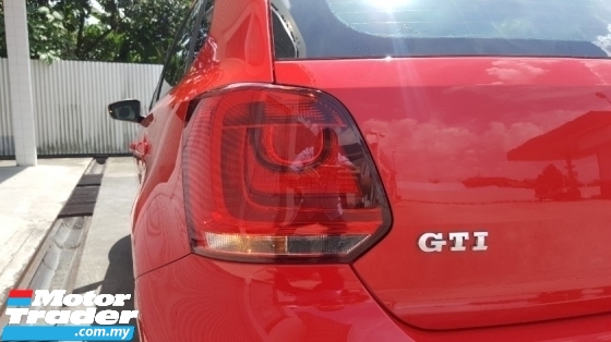 2012 VOLKSWAGEN POLO GTI 1.4 5-DOOR (Actual Year) (No Charge Processing Fee) Extend Warranty Until 2021 Keep Like New Car Condition Worth Buy