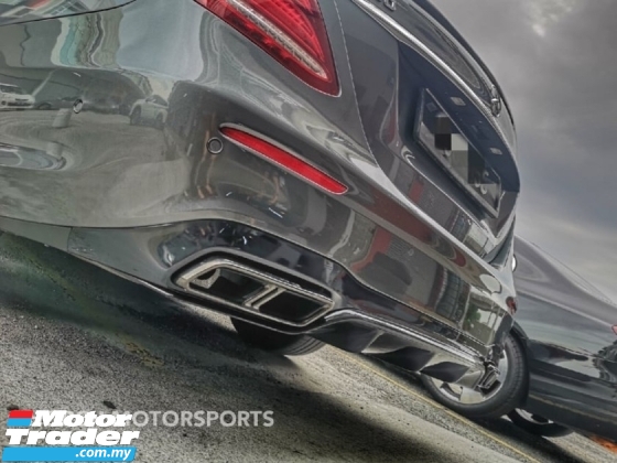 Mercedes W213 EClass AMG E63 Diffuser  Muffler Tips Exterior & Body Parts > Car body kits 