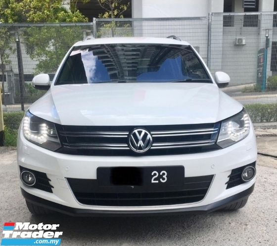 2014 VOLKSWAGEN TIGUAN 2.0 TSI SUV(TRUE YEAR MAKE)(UNDER WARRANTY)(FULL SERVICE RECOND)(LOW MILEAGE)(ONE OWNER)