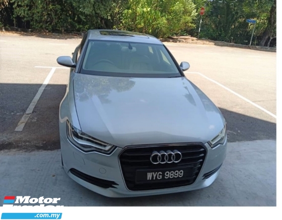 2013 AUDI A6 2.0 HYBRID SUNROOF FULL SERVICE RECORD DIRECT OWNER AUDI MALAYSIA