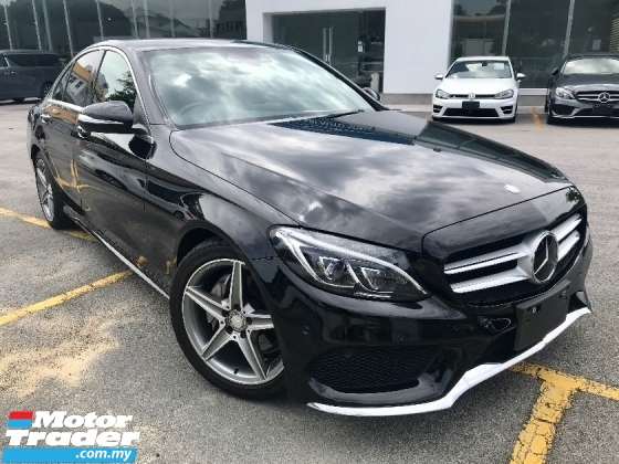 2015 MERCEDES-BENZ C-CLASS C180 AMG UNREGISTERED (LEATHER SEAT)(RADAR SAFETY)