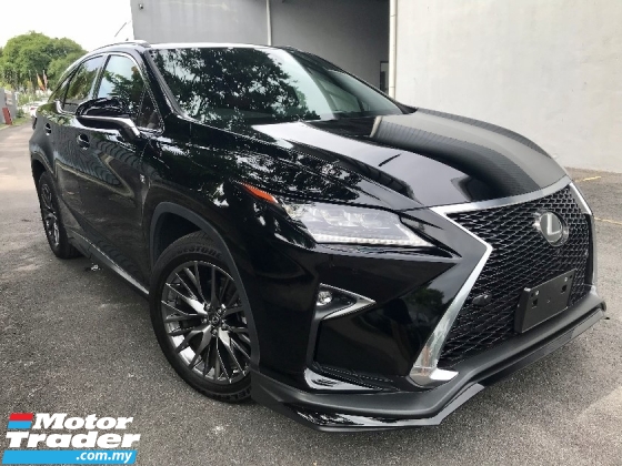 2017 LEXUS RX RX200t F Sport FULL SPEC UNREGISTERED (RED LEATHER SEAT)