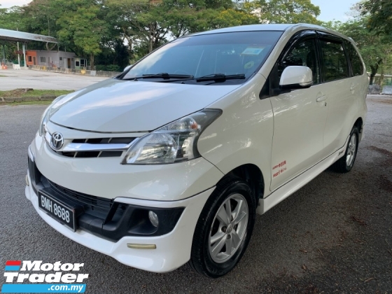 2014 TOYOTA AVANZA 1.5 G (A) 1 Lady Owner Only Full Set Bodykit Original Paint TipTop Condition View to Confirm