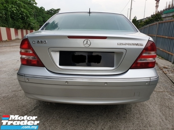 2005 MERCEDES-BENZ C-CLASS C230 KOMPRESSOR AVANTGARDE 1.8 (A) NICE CAR CONDITION