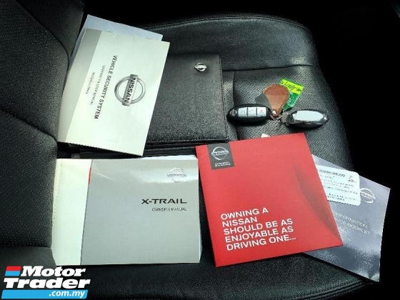 2015 NISSAN X-TRAIL 2.5 PREMIUM FULL SPEC BLACKLIST BOLE LOAN(AUTO)2015 Only 1 UNCLE Owner, 63KM, LEATHER SEAT, DVD,GPS & REVERSE CAMERA 360 DEGREE HONDA TOYOTA NISSAN MAZDA PERODUA MYVI AXIA VIVA ALZA SAGA PERSONA EXORA ERTIGA VIOS YARIS ALTIS CAMRY VELLFIRE CITY ACCORD KIA