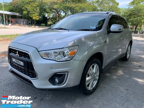 2016 MITSUBISHI ASX 2.0 SUV (A) 4WD Full Service Record 1 Lady Owner Only TipTop Condition View to Confirm