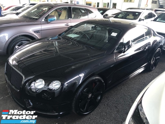 2015 BENTLEY GT CONTINENTAL V8S Mulliner 4.0 Twin Turbo 528hp Breitling Analog Paddle Shift Full LED