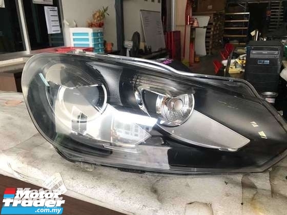 VOLKSWAGEN GOLF MK6 1.4 Head Lamp NEW USED RECOND AUTO CAR SPARE PART MALAYSIA Lighting