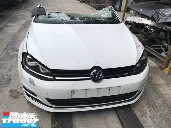 VOLKSWAGEN GOLF MK7 HALFCUT HALF CUT NEW USED RECOND AUTO CAR SPARE PART MALAYSIA Half-cut