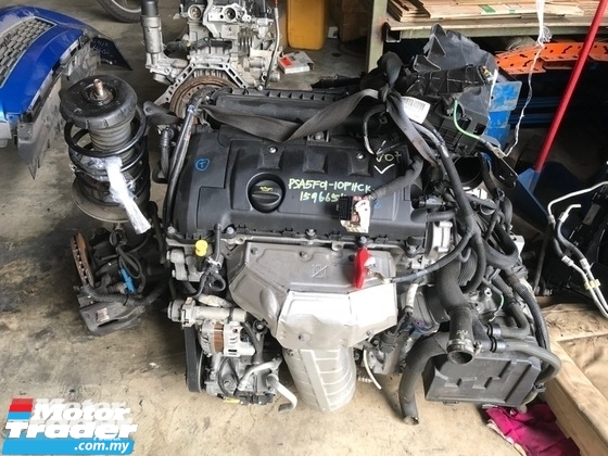 PEUGEOT P.G 208 Engine HALFCUT HALF CUT NEW USED RECOND AUTO CAR SPARE PART MALAYSIA Half-cut