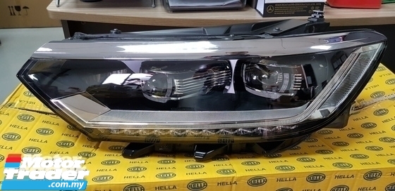 VOLKSWAGEN PASSAT CC B8 HEAD LAMP DAYLIGHT NEW USED RECOND CAR PARTS SPARE PARTS AUTO PART HALF CUT HALFCUT GEARBOX TRANSMISSION VOLKSWAGEN MALAYSIA Half-cut