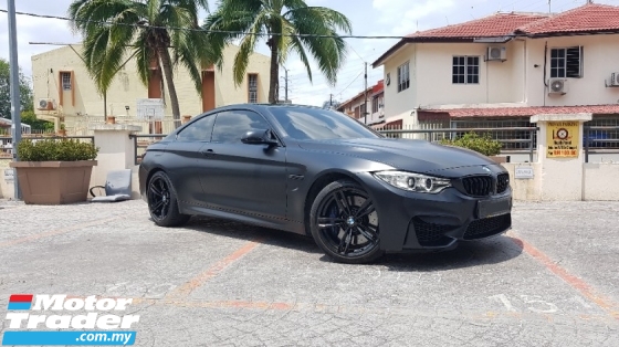 Rm 319 888 2015 Bmw M4 3 0 Coupe Matte Black Blue Br